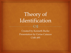 Theory of Identification