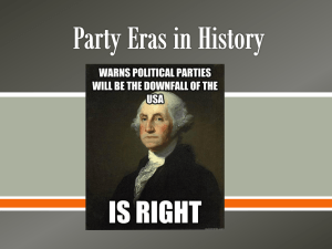 Party Eras in History