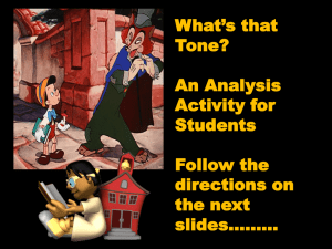 What`s that Tone?