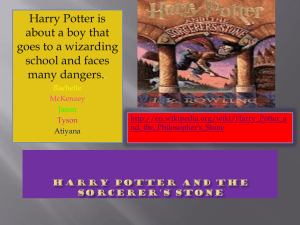 Harry Potter and the sorcerer`s stone