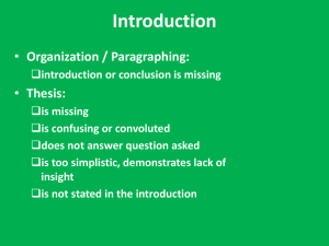 In-class Essay Editing PPT