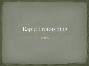 Rapid Prototyping PPT