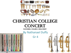 Christian College Concert