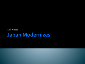 Japan Modernizes - Moore