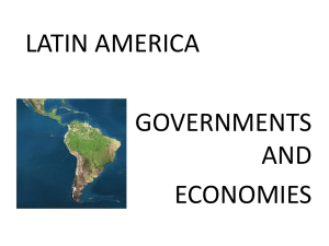 Latin America economies and governments