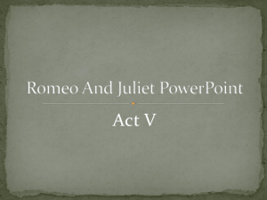 Romeo And Juliet PowerPoint