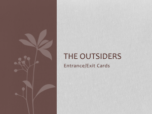 The Outsiders - nemsgoldeneagles
