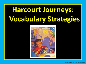 Unit 2 Lesson 10 Vocabulary Strategies Analogies