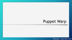 Puppet Warp - WordPress.com