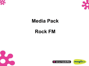Media Pack Rock FM Rock FM Station Information