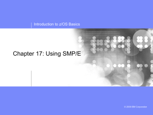 Chapter17 Using SMPE..