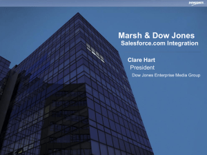 Future Prospecting Workflow with Dow Jones and Salesforce