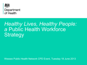 PowerPoint Presentation - Wessex Public Health Network