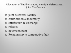 joint liability review