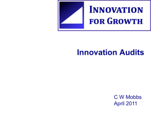 Innovation Innovation Audits