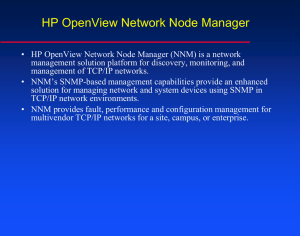 HP OpenView Network Node Manager