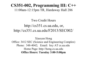 Introduction - CS351 Main Page