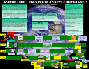 Viewing the Geologic Timeline from the Perspective of Integrated