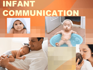 INFANT COMMUNICATION
