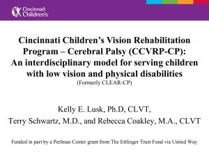 CCVRP-CP - Association for Education and Rehabilitation of the Blind