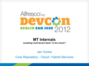 MT Internals - Alfresco Devcon 2012