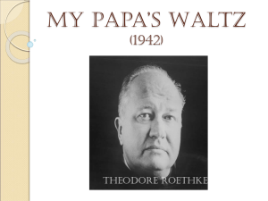 My Papa`s Waltz (1942)