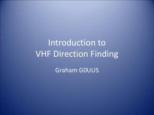 VHF Direction Finding - Fareham & District Amateur Radio Club
