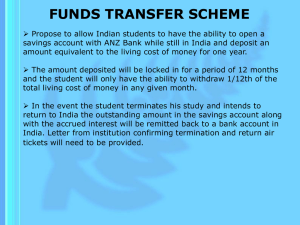 funds transfer scheme - Immigration New Zealand