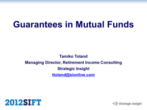 Guarantees in Mutual Funds