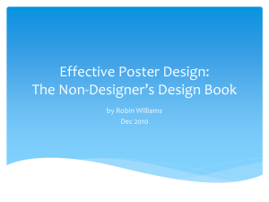 Creating Effective Posters: The Non