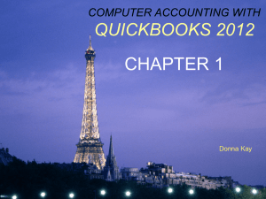 computer accounting with quickbooks 2012