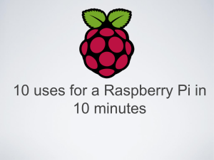 Powerpoint - Damn Fine Raspberry Pi