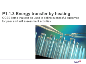 P1.1.3 Energy transfer by heating powerpoint