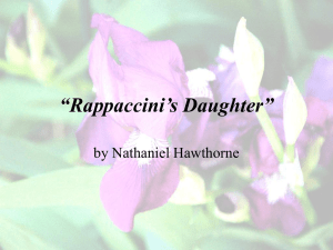 Rappaccini`s Daughter