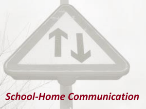 Why is School-Home Communication Important?