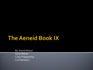 The Aeneid Book IX