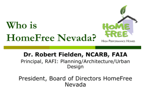 Who Is HomeFree Nevada? - The Business Environmental Program