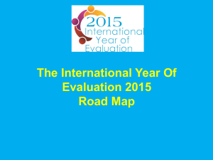 Evaluation Year 2015