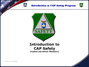 Introduction to CAP Safety Program