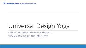 Universal Design Yoga