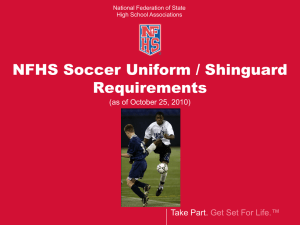 NFHS Soccer Uniform - Illinois High School Association