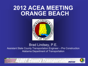 ALDOT-Brad_Lindsey - Association of County Engineers of