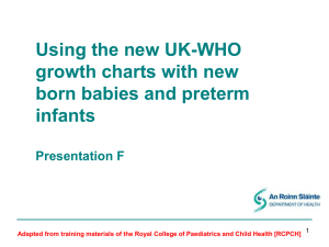 F-Using UK-WHO growth charts with new born babies and preterms