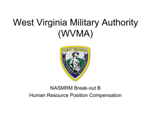 West Virginia Military Authority (WVMA)