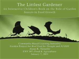 The Littlest Gardener - Princeton University