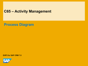 Process Overview - SAP Service Marketplace