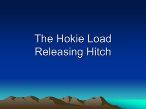 Load Releasing Hitch - Hokie