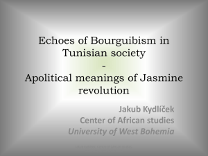 Echoes of bourguibism in tunisian society