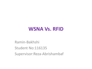 WSN vs RFID