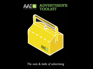 Clarity? - Association of Advertisers in Ireland